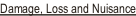 Damage, Loss and Nuisance